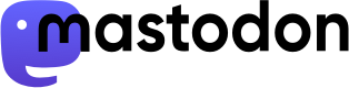 Brand image of Mastodon.